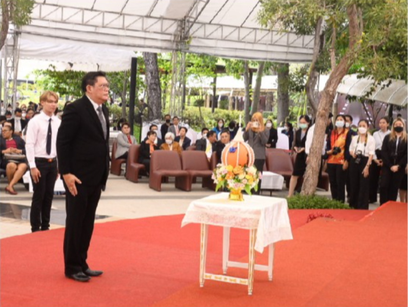 กรมบังคับคดี เป็นผู้แทนกระทรวงยุติธรรม เข้าร่วมงานและวางพานพุ่มในงานวันปรีดี พนมยงค์ ประจำปี 2566